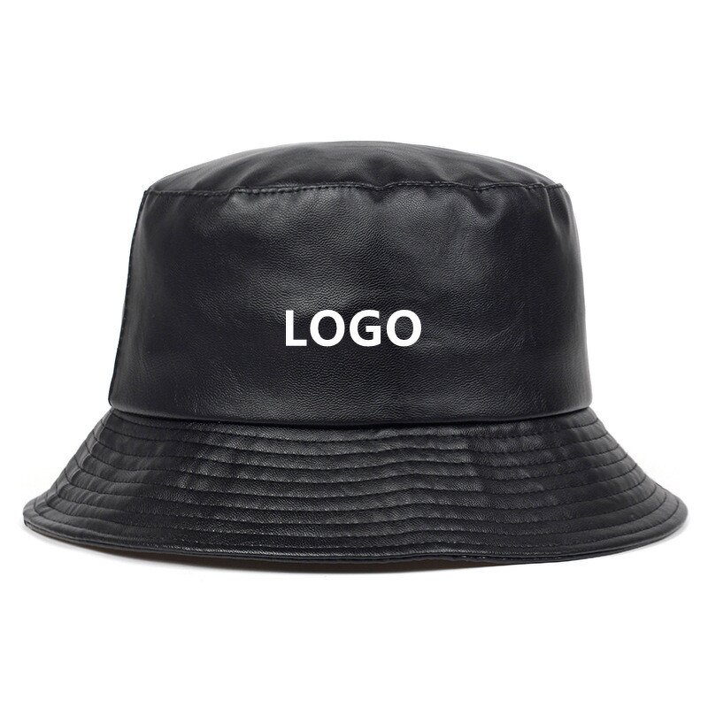 Bucket Hat Factory - OEM Babies Winter PU Leather Waterproof Foldable