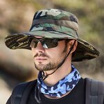 Bucket Fishing Hat Factory - OEM Unisex Camouflage Big Wide Brim Mesh