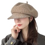 Spandex Beret Manufacturer - OEM New Jacquard Beret Octagonal Duckbill