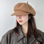 Spandex Beret Manufacturer - OEM New Jacquard Beret Octagonal Duckbill