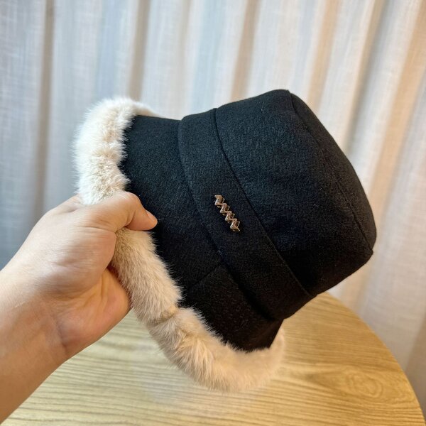 Fisherman Hat Supplier - OEM Winter Warm Anti-Cold Plush Striped