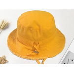 Bucket Hat Supplier - OEM Spring Summer Washed Large Eaves Fur Edge
