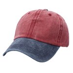 Baseball Caps Factory - OEM Fashion Blank Two Tone Wash Distressed