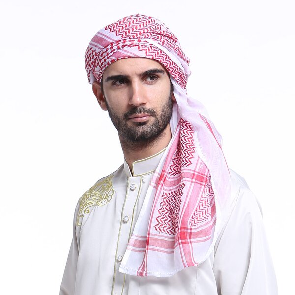 Shemagh Supplier - OEM Wholesale Arab Men's Turban Saudi Muslim