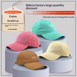 Dad Hats Supplier - OEM OEM 6 Panel 100% Cotton Blank Unstructured