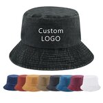 Bucket Hat Supplier - OEM Bob Black Custom Embroidered Unisex Designer