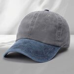 Baseball Caps Factory - OEM Fashion Blank Two Tone Wash Distressed