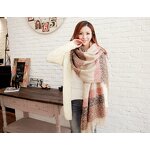 Scarf Manufacturer - OEM Women's Soft Smooth Fluffy Warm Cozy