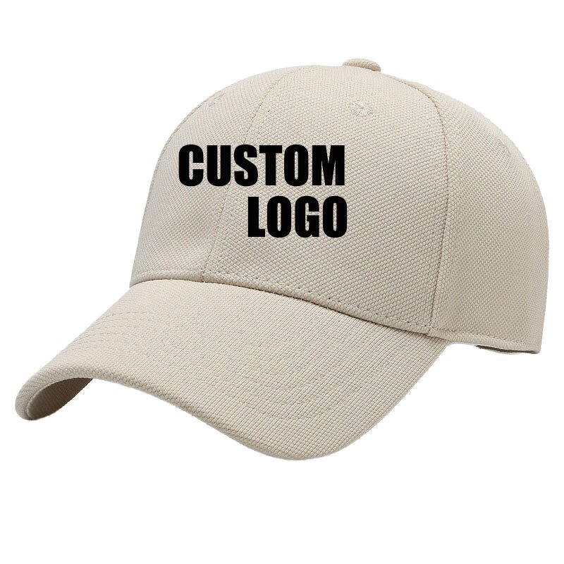 Baseball Cap Supplier - OEM High Quality Cotton 6-piece Heat Transfer