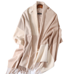 Shawl Supplier - OEM New Luxury Winter Blended Lattice Printed