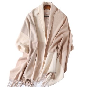 Shawl Supplier - OEM New Luxury Winter Blended Lattice Printed