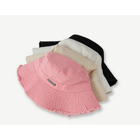 Bucket Hat Manufacturer - OEM Spring Summer Washed Large Eave Cotton