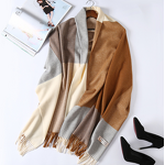 Shawl Supplier - OEM New Luxury Winter Blended Lattice Printed