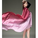 Silk Shawl Supplier - OEM China Oversized Gradient Style Luxury