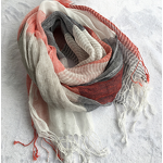 Linen Scarf Manufacturer - OEM Wholesale Summer 100% Linen Natural