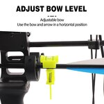 Compound Bow String Tuning Set Factory - Plastic D Loop Rope Adjustable