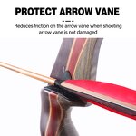 Arrow Rest Fur Factory - Traditional Recurve Mongolian Longbow Fiberglass