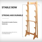 Bow Stand Factory - Compound Traditional Recurve Longbow Wooden Holder