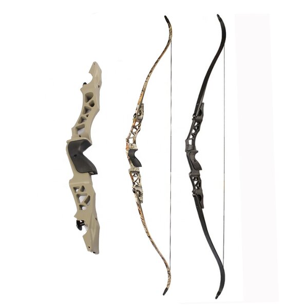 Takedown Recurve Bow Factory - Aluminium Alloy LIF Riser 64 Inches 60Lbs