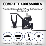 Drop Away Arrow Rest Factory - Compound Bow Carbon Arrows CNC Aluminum