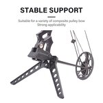 Bow Stand Factory - Compound Bows Bracket Rubber Plastic Foldable Holder