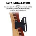 Recurve Bow Sight Factory - Single Pin Scope Takedown Hunting Longbow