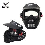 Archery Tag Mask Factory - Outdoor Paintball CS Game Full Face Mesh Mask