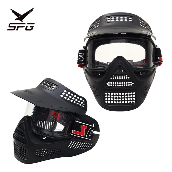 Archery Tag Mask Factory - Outdoor Paintball CS Game Full Face Mesh Mask