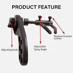 Compound Bow Arrow Rest Factory - Carbon Arrows Adjustable Metal Risers