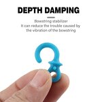 Bow String Stabilizer Factory - Compound Bowstring Silencer Vibration Damping