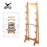 Bow Stand Factory - Compound Traditional Recurve Longbow Wooden Holder