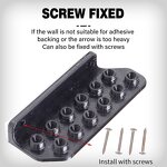 Wall-Mounted Arrow Rack Factory - Arrows Wall Hanger Storage Quiver Hunting