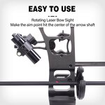 Center Laser Arrow Rest Factory - Compound Recurve Bow Sight Adjustment