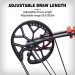 Compound Catapult Bow Factory - Steel Ball Dual-use Outdoor Carbon Arrow