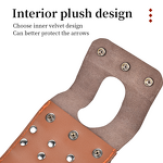 Arrow Quiver Factory - Leather Pocket Traditional Recurve Longbow Handmade