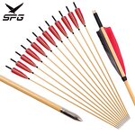 Wood Arrow Shafts Factory - 8 mm Traditional Hunting Mongolia Bow Tips