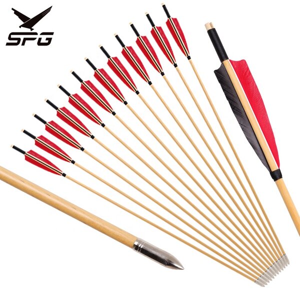 Wood Arrow Shafts Factory - 8 mm Traditional Hunting Mongolia Bow Tips