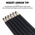 Mixed Carbon Arrow Factory - 6 mm 30 Inch Shaft Fixed Tips Plastic Vanes