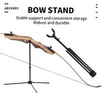 Recurve Bow Stand Factory - Foldable High Holder Takedown Longbow Fiberglass
