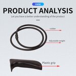 Archery Exerciser Factory - Rubber Band Plastic Bow Riser Strength Puller