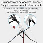Bow Stand Factory - Recurve Compound 3 Legs Fiberglass Folding Holder