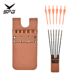 Arrow Quiver Factory - Leather Pocket Traditional Recurve Longbow Handmade