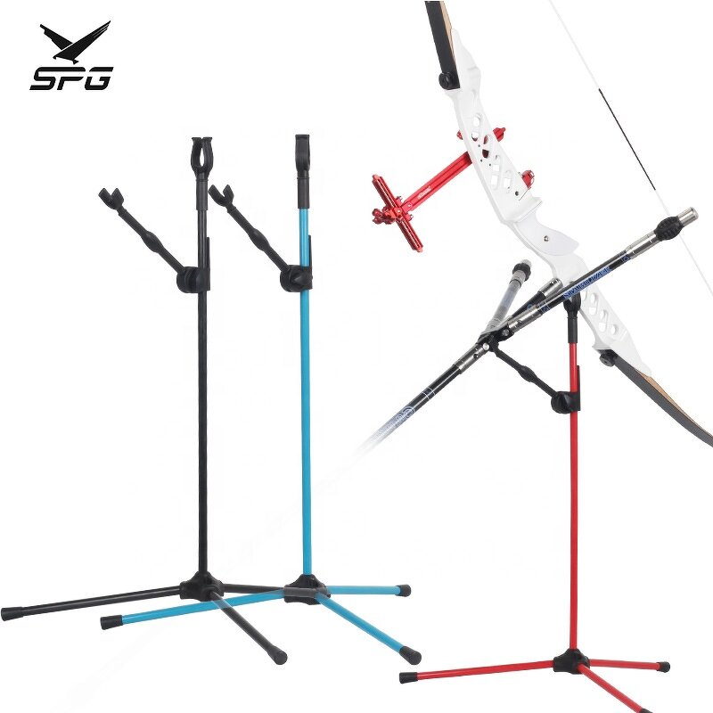 Bow Stand Factory - Recurve Compound 3 Legs Fiberglass Folding Holder