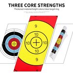 Paper Targets Factory - Compound Recurve Hunting 10 Rings 40 cm Round