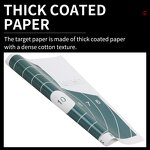 Paper Target Face Factory - Compound Recurve Standard Diameter 10 Rings