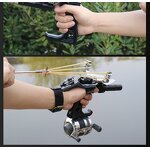 Fishing Slingshot Set Factory - Red Laser Fishing Dart Arrow with Reel