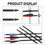 Fiberglass Arrow Factory - 8 mm Hunting Compound Recurve Bow Target