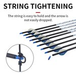 Arrow Nock Factory - 6.2 mm Carbon Fiber Arrows Plastic Insert Compound