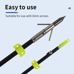 Fishing Arrow Slides Factory - Plastic Buckle Reel Compound Recurve Bow