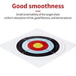 Face Paper Target Factory - 60cm Fixed Outdoor Traditional Recurve Hunting